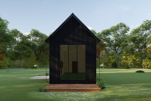Dream House Plan - Contemporary Exterior - Front Elevation Plan #1092-11