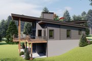 Contemporary Style House Plan - 3 Beds 3 Baths 2084 Sq/Ft Plan #932-784 