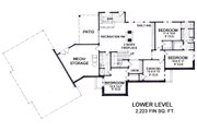 Craftsman Style House Plan - 4 Beds 3.5 Baths 5376 Sq/Ft Plan #51-558 