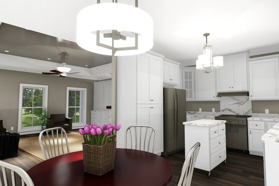 Interior - Kitchen for Farmhouse House Plan #44-258 - 3 bed, 2 bath