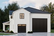Barndominium Style House Plan - 3 Beds 2.5 Baths 1213 Sq/Ft Plan #1112-14 Exterior 