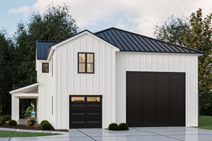 Exterior - Other Elevation for Barndominium House Plan #1112-14 - 3 bed, 2.5 bath