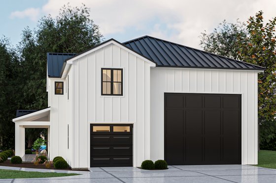 Exterior - Other Elevation for Barndominium House Plan #1112-14 - 3 bed, 2.5 bath