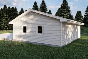 Exterior - Other Elevation for Traditional House Plan #455-539, 0 bath