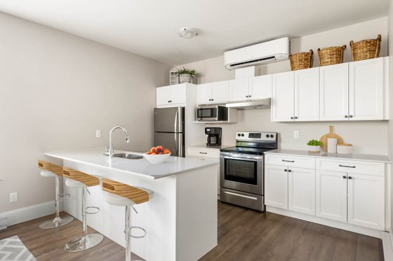Interior - Kitchen for Farmhouse House Plan #1114-111 - 1 bed, 1 bath