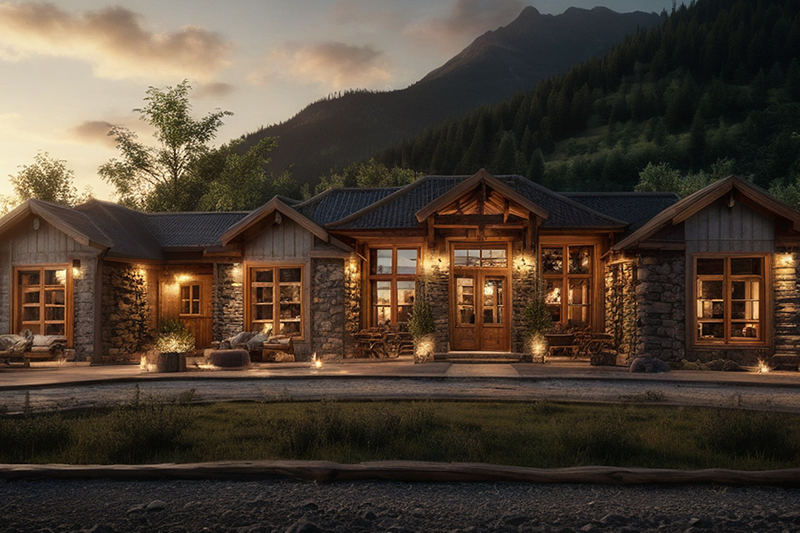 House Blueprint - Photo 4 for Farmhouse House Plan #1109-11 - 4 bed, 4.5 bath