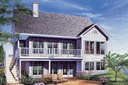 Traditional Style House Plan - 2 Beds 1 Baths 1114 Sq/Ft Plan #23-454 