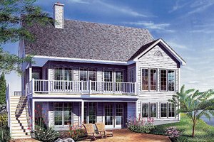 Traditional Exterior - Front Elevation Plan #23-454