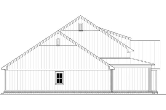 Exterior - Other Elevation for Farmhouse House Plan #430-264 - 3 bed, 2.5 bath