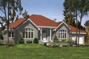 Traditional Style House Plan - 3 Beds 1.5 Baths 1976 Sq/Ft Plan #138-128 