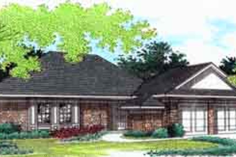 Home Plan - Traditional Exterior - Front Elevation Plan #45-224