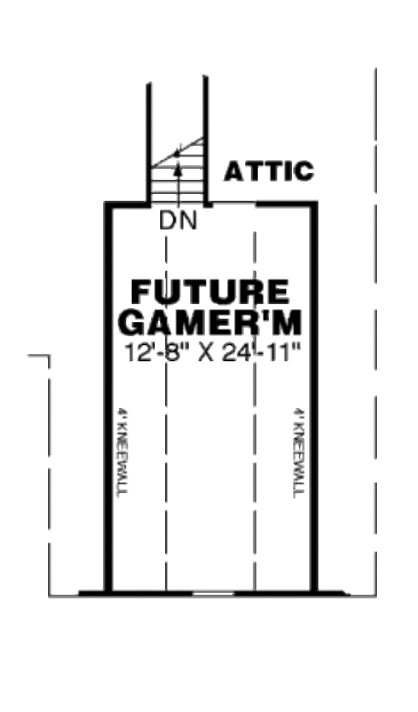 House Blueprint - Traditional Floor Plan - Other Floor Plan #34-106