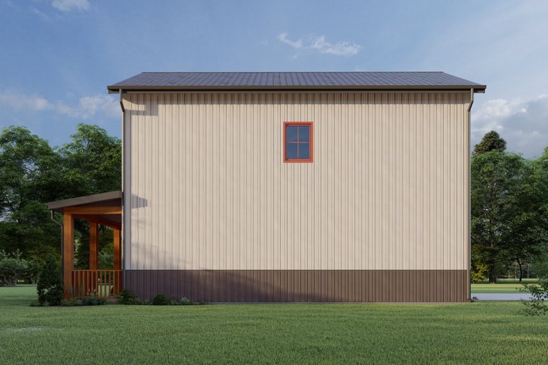 House Plan Design - Exterior - Other Elevation 1 for Barndominium House Plan #1092-18 - 1 bed, 1.5 bath