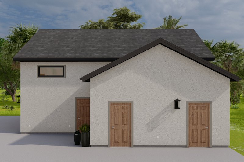 Architectural House Design - Exterior - Other Elevation for Traditional House Plan #1060-112, 1 bath