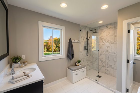 Interior - Master Bathroom 1 for Farmhouse House Plan #51-1514 - 3 bed, 2.5 bath