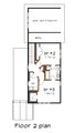 Modern Style House Plan - 3 Beds 2.5 Baths 1618 Sq/Ft Plan #79-322 
