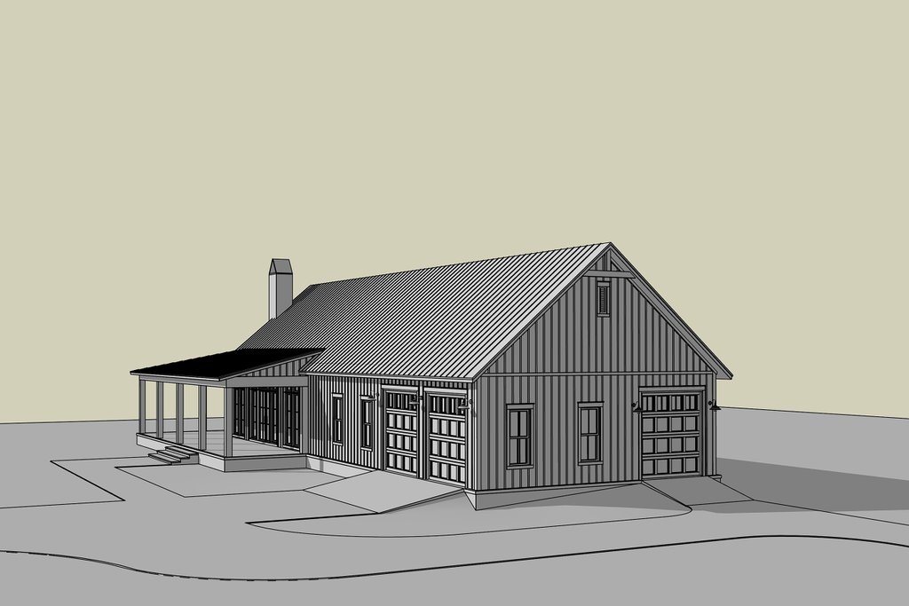 User Generated 1 for Barndominium House Plan #430-434 - 4 bed, 2.5 bath