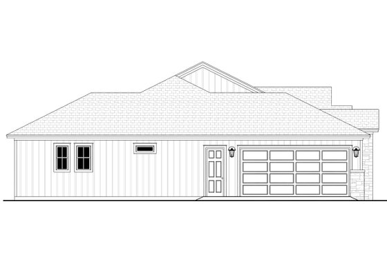 Exterior - Other Elevation for Farmhouse House Plan #430-273 - 3 bed, 2.5 bath