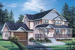 Traditional Exterior - Front Elevation Plan #57-439