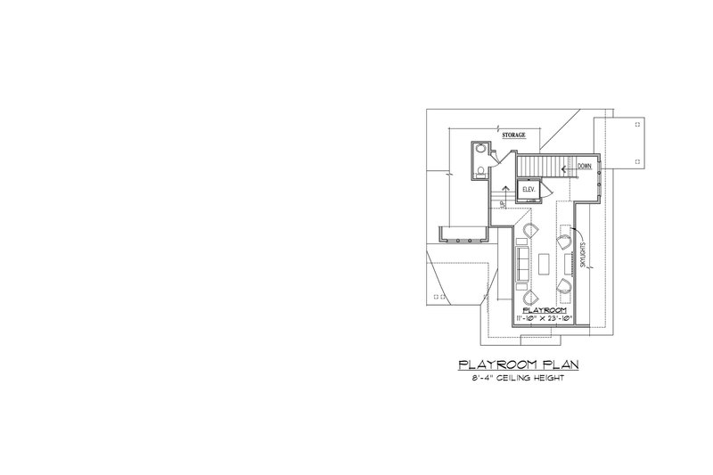 Dream House Plan - Optional Bonus Level