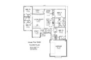 Traditional Style House Plan - 4 Beds 3.5 Baths 2284 Sq/Ft Plan #513-2314 Floor 