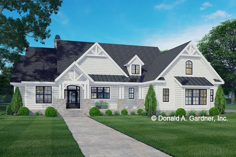 Dream House Plan - Ranch Exterior - Front Elevation Plan #929-1089