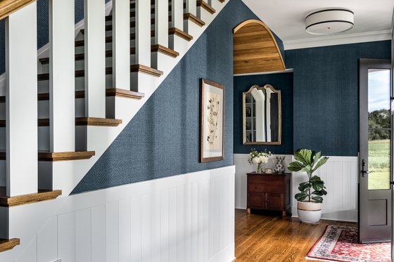 Interior - Entry for Farmhouse House Plan #928-373 - 3 bed, 3.5 bath