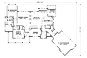 Farmhouse Style House Plan - 5 Beds 4 Baths 4821 Sq/Ft Plan #67-774 