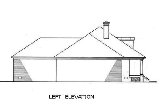 Exterior - Other Elevation 1 for Traditional House Plan #45-128 - 3 bed, 2 bath