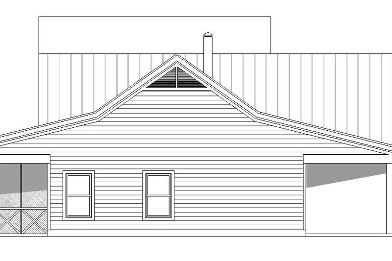 Dream House Plan - Exterior - Other Elevation for Country House Plan #932-77 - 2 bed, 2 bath
