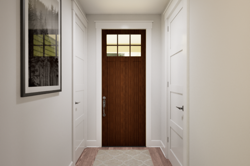Dream House Plan - Interior - Entry 1 for Craftsman House Plan #48-1214 - 3 bed, 2 bath