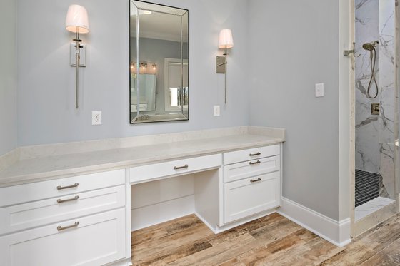 Interior - Master Bathroom 2 for Farmhouse House Plan #63-430 - 4 bed, 4.5 bath