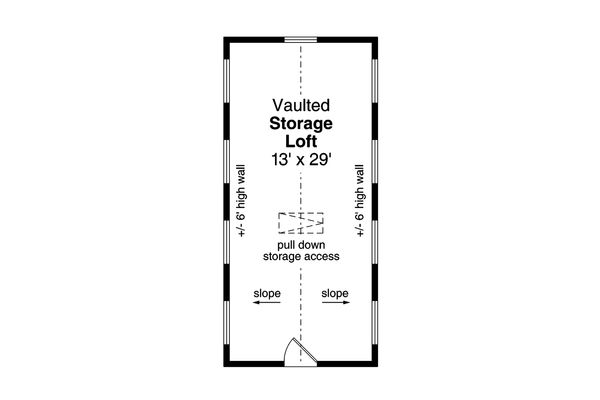 House Blueprint - Country Floor Plan - Upper Floor Plan #124-1176