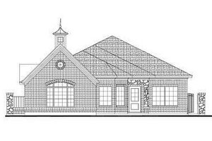 Colonial Exterior - Front Elevation Plan #411-879