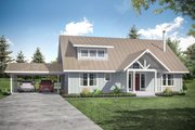 Cottage Style House Plan - 2 Beds 3 Baths 2475 Sq/Ft Plan #124-1157 