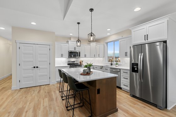 Interior - Kitchen 3 for Farmhouse House Plan #1070-205 - 3 bed, 2 bath