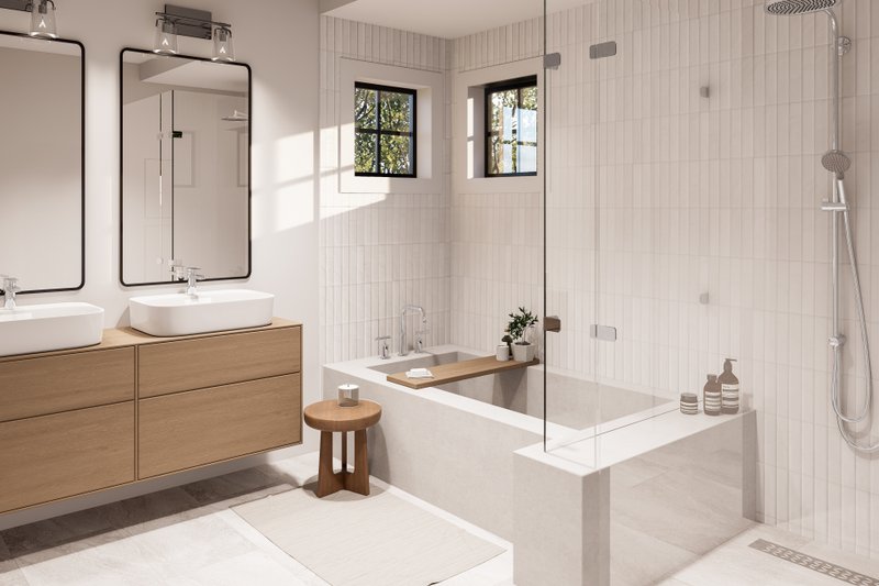Dream House Plan - Interior - Master Bathroom for Farmhouse House Plan #1114-14 - 4 bed, 2.5 bath