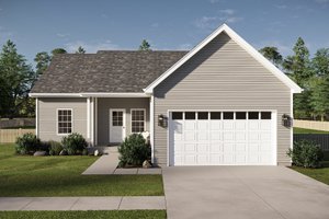Traditional Exterior - Front Elevation Plan #455-728