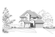 Traditional Style House Plan - 5 Beds 4.5 Baths 3974 Sq/Ft Plan #411-310 