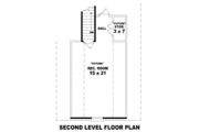 European Style House Plan - 3 Beds 2 Baths 2127 Sq/Ft Plan #81-1540 