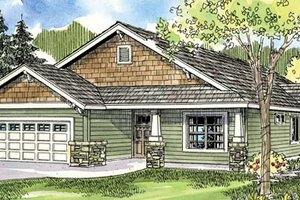 Traditional Exterior - Front Elevation Plan #124-762