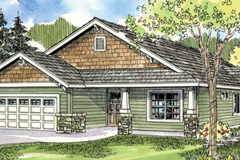 Home Plan - Traditional Exterior - Front Elevation Plan #124-762