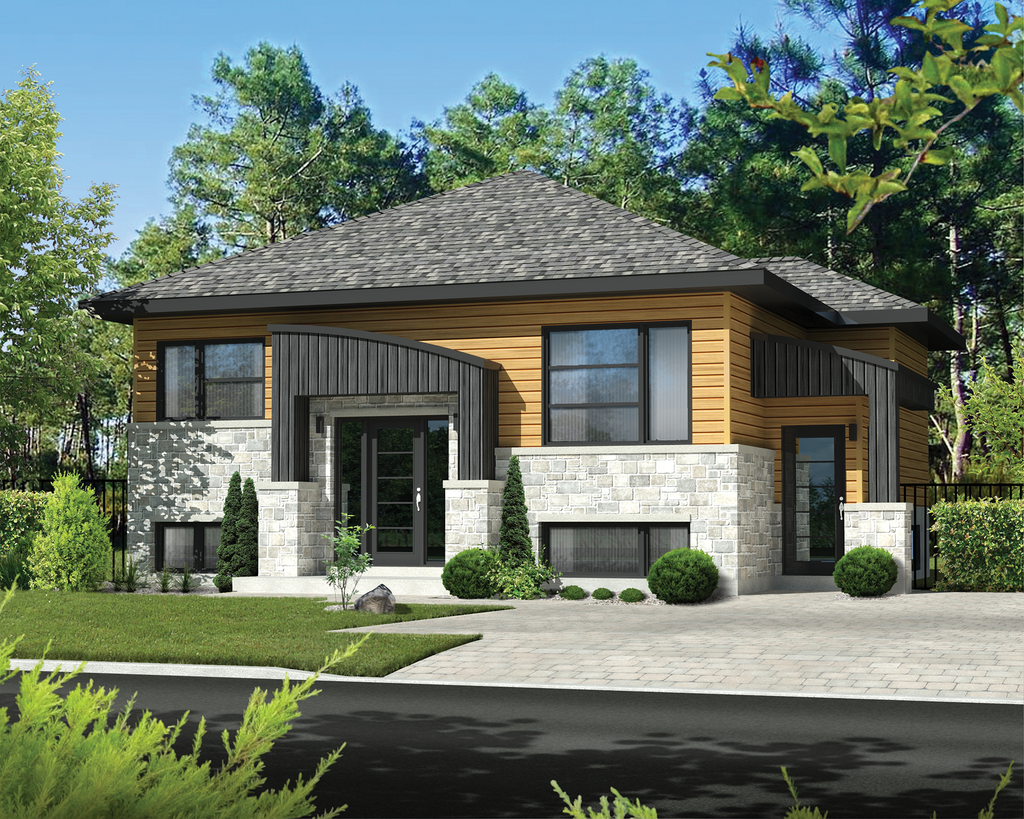 Contemporary Style House Plan 3 Beds 2 Baths 2022 Sq Ft Plan 25 4400 Houseplans Com New Home Plans 2022
