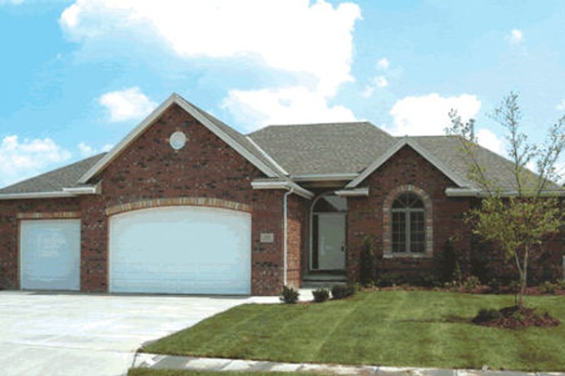 Dream House Plan - Exterior - Other Elevation for European House Plan #20-1422 - 2 bed, 2 bath