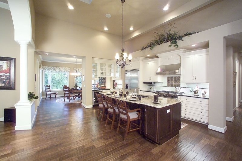House Blueprint - Photo 13 for Traditional House Plan #132-206 - 4 bed, 3 bath