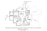 European Style House Plan - 4 Beds 4.5 Baths 4656 Sq/Ft Plan #1054-30 