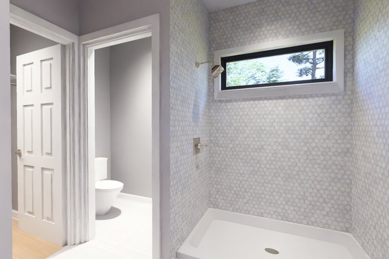 Home Plan - Interior - Master Bathroom 1 for Modern House Plan #513-2495 - 3 bed, 2 bath