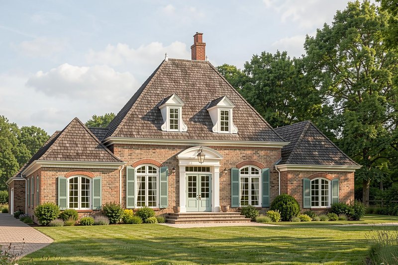 Home Plan - Photo 2 for European House Plan #137-225 - 5 bed, 3.5 bath