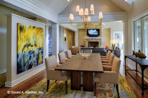 Interior - Dining Room for Craftsman House Plan #929-898 - 4 bed, 4 bath