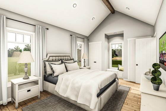 Country Interior - Master Bedroom Plan #406-9659